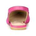 thumbnail image 2 of BLISSFUL STEP Chaussures pour Femmes de la Saint-Valentin à Bride Arrière à Bout Pointu Chaussures Plates Rose Vif 10, 2 of 7