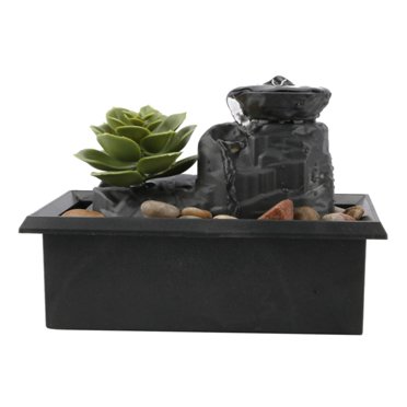Fontaine de Table Scène de Cascade Feng Shui Déco de Chambre Arts Cadeaux Style 2