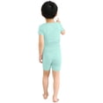 thumbnail image 4 of Ensemble 2 Pcs Doux et Confortable pour Tout-Petits Filles Garçons, T-Shirts à Manches Courtes et Pantalons, 4 of 5
