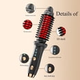 thumbnail image 5 of Cordless Heated Round Brush for Travel - Mini Thermal Curler for Short Hair - USB Rechargeable with 3 Temperature Settings, 5 of 5