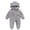 Gris, variante sur IROINID Rabais Cache-Couche pour Bébé à Manches Longues Grenouillère en Molleton pour Nouveau-Né Combinaison de Neige d'Hiver Gigoteuse Cache-Couches Dessin Animé Chaude à Capuche Barboteuse Combinaison Tenues pour Filles Garçons, Beige