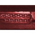 thumbnail image 1 of Ahgly Company Tapis Rectangulaire Intérieur Lavable en Machine Rouge Brique, 2 Pieds x 5 Pieds, 1 of 7