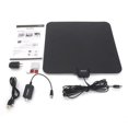 thumbnail image 2 of S108 50 Miles HD Digital Indoor TV Antenna - Black US Plug, 2 of 7