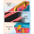 thumbnail image 3 of Hard Carrying Case for Nintendo Switch 2, Professional Deluxe IP67 Waterproof, Soft Lining Hard Travel Case for Nintendo Switch 2 Console Pro Controller & Accessories, 3 of 7