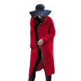thumbnail image 2 of Qertyioot Plus Size Coat for Womens,Medium Length Cardigan Knitted Sweater Jacket, 2 of 6
