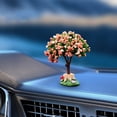 thumbnail image 3 of S SERENABLE Artificial Bonsai Tree Car Dashboard Decoration for Desktop Office Home A, 3 of 7