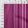 thumbnail image 1 of oneOone Georgette Viscose Fuschia Pink Fabric Stripes Craft Projects Decor Fabric Printed By The Yard 42 Inch Wide, 1 of 4