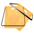 thumbnail image 2 of Camco Grand Coussin Stabilisateur pour Vérin avec Poignée, Aide à Empêcher les Vérins de s'Enfoncer, Coussinet 14 Pouces x 12 Pouces - Lot de 2 - 44543, Jaune, 2 of 5