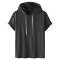 thumbnail image 1 of Timegard Chandails pour Hommes Côtelé Col Rond Sans Manches Confortable T-Shirt Uni Décontracté Entraînement Gym Camisole, 1 of 6