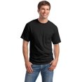 thumbnail image 4 of Hanes TAGLESS Men`s Pocket T-Shirt, S, Black, 4 of 6