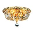 thumbnail image 2 of Elegant Lighting Tranquil 10" 4 Light Royal Crystal Flush Mount, 2 of 2