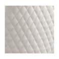 thumbnail image 3 of Quilted Back Side Chairs Set of 2 in Cream Velvet and Gold Base, 3 of 4