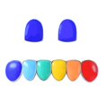 thumbnail image 2 of Milaget  Oil Fangs Rainbow Bottom Hollowen Accessories , White Gold, 2 of 8