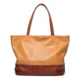 thumbnail image 1 of Ladies Tote Bag Large Capacity Fashion Dual Color Shoulder Tote Top Handle Bag, 1 of 4