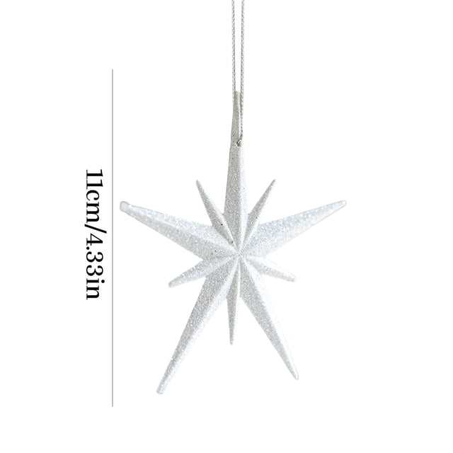 Yhmxh Home Decor Christmas Decorations Christmas Deer Snowflakes Christmas Tree Ornaments Pendants Advanced Scene Decoration Welcome Home Decorations Spring Decor