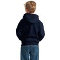 thumbnail image 3 of Jerzees Youth NuBlend Pull Over Hooded Sweatshirt, XL, J Navy, 3 of 3