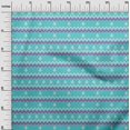 thumbnail image 2 of oneOone Cotton Cambric Fabric Chevron Ikat Fabric Prints By Yard 56 Inch Wide, 2 of 4