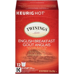 Twinings® Petit déjeuner anglais K-Cup Packs
