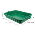 thumbnail image 2 of PAMINGONO 2Pcs Heavy Duty Green Plastic Oil Drip Pans for Automotive Oil Collection and Maintenance, 2 of 8