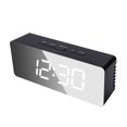 thumbnail image 2 of QualitChoice Alarme Numérique Angle Réglable 7,48 Pouces LED Écran Acrylique Câble Radio Projecteur Horloge Intérieure Lumière Blanche Type 2 1Ensemble, 2 of 6