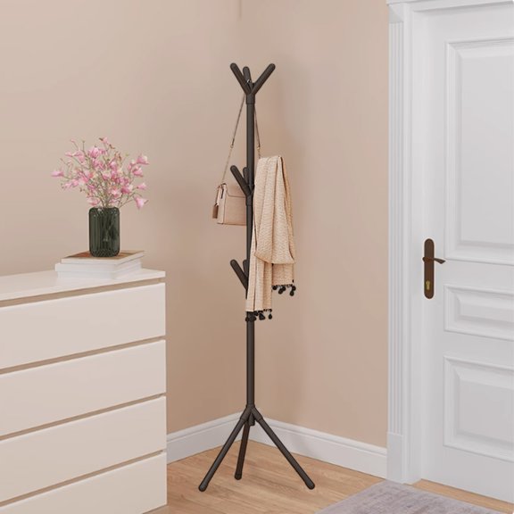 EGNMCR Décoration de Pièce, Décoration de Maison, Décoration Murale Porte-Vêtements sur Pied pour Chambre Tringle Porte-Vêtements Suspendue Porte-Chapeaux Porte-Chapeaux
