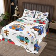 thumbnail image 2 of Erosebridal Vintage Camping Coverlet Set Twin, Rustic Farmhouse Bedding Set, Cartoon Theme Decor,, 2 of 5