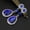 Blue, variant on TopLLC Earrings for Women Wedding Jewelry Rhinestone Style Wedding Earrings For Women Green Jewelry Gifts