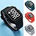 thumbnail image 4 of Digital Watch 50 Meters Waterproof Decorative LED Large Screen Square Sports Couple LED Electronic Watch for Outdoor, 4 of 10