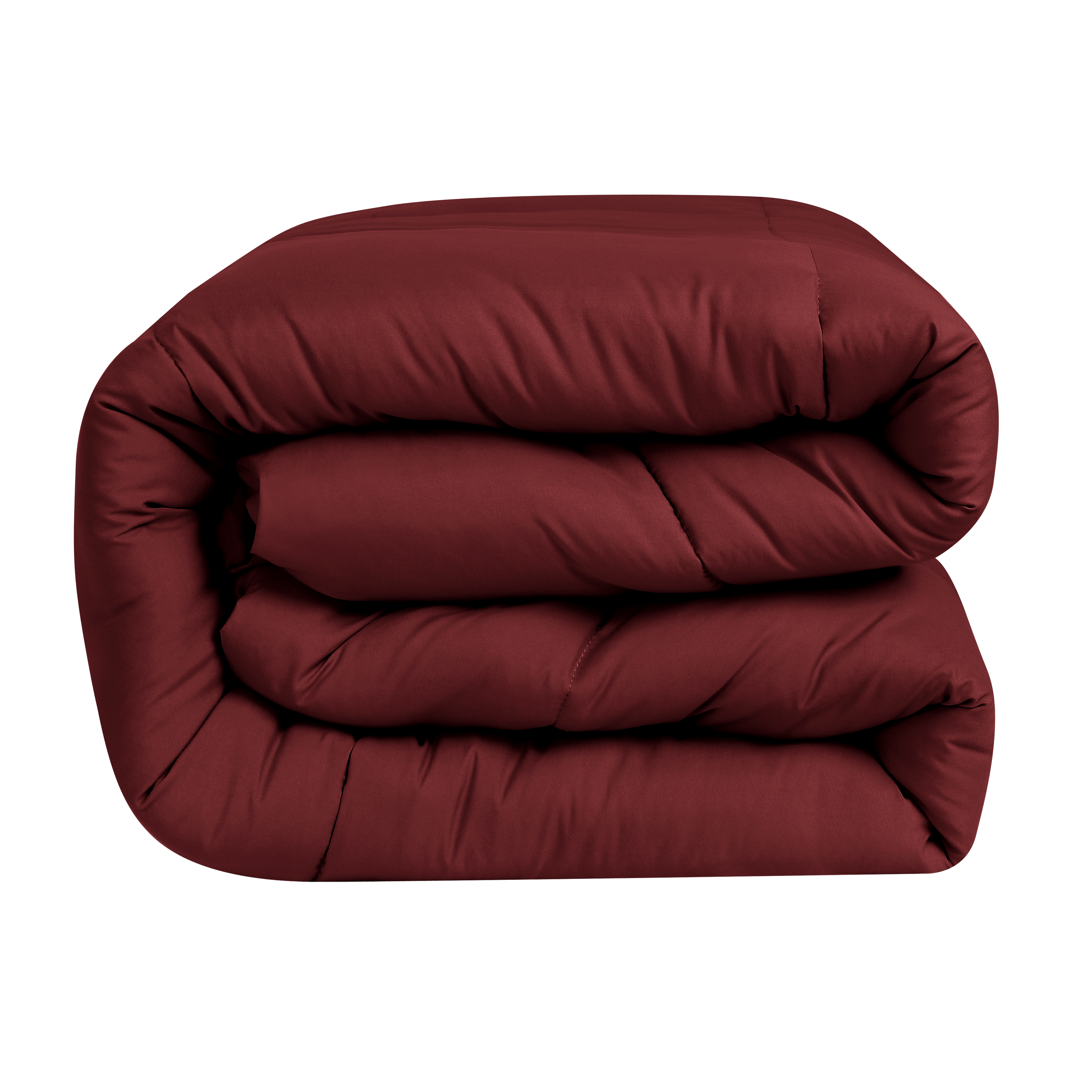 Couette Synthétique à Garnissage Lourd Swift Home, Literie Ultra Douce Toutes Saisons Hypoallergénique, King, Bourgogne