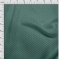 thumbnail image 4 of oneOone Tissu Coton Vert Sarcelle Rétro pour Canapé Robe Tissu Imprimé au Mètre 42 Pouces de Large, 4 of 5