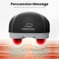 thumbnail image 3 of SNAILAX Cordless Handheld Back Massager with Heat, Deep Tissue Percussion Massager for Pain Relief, Gift, 3 of 8