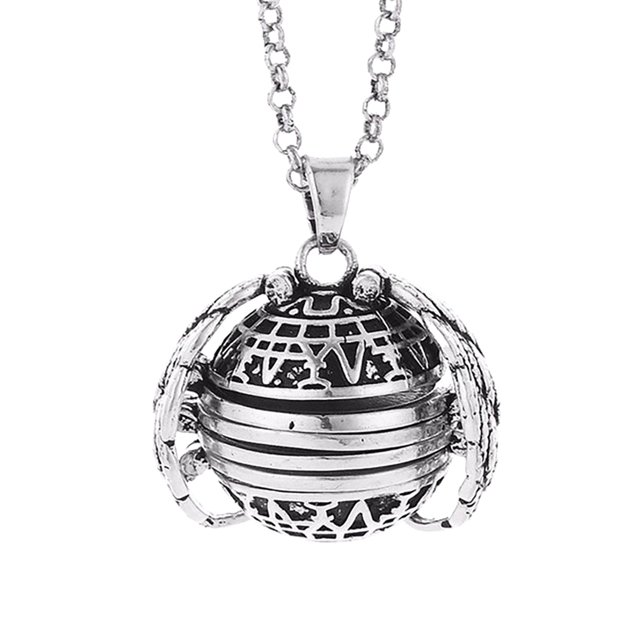 Dvkptbk Album Necklace Multi-Layer Photo Box, Photo Album Necklace, 4-Layer Openable Pendant, DIY Memory Photo Album Box Jewelry