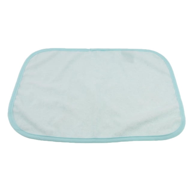 Matelas de Lit Lavable pour Aînés, Alèse d'Incontinence, Bleu