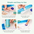 thumbnail image 3 of Yeacher Vacuum Food Sealer , Sealing Packing System USB Rechargeable, Electric Vacuum Seal Machine for, 3 of 8