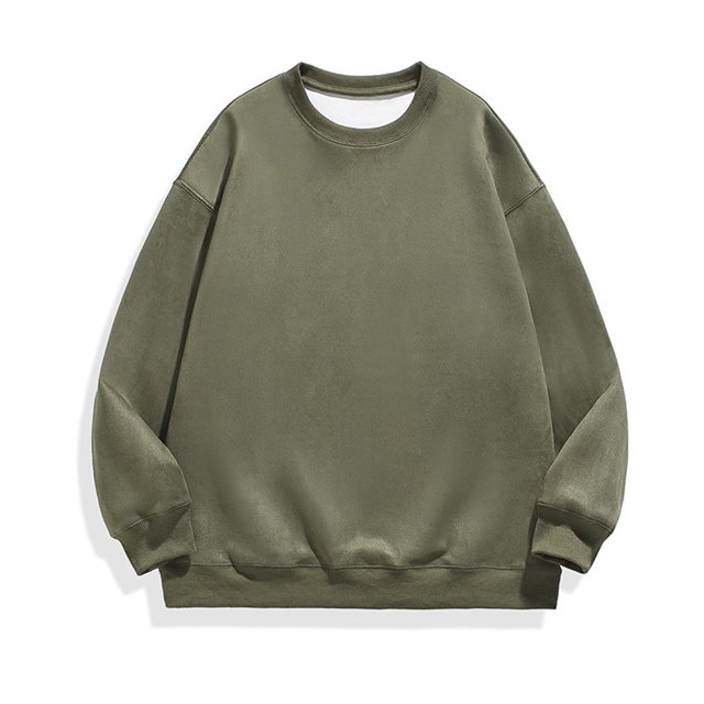 KIHOUT Chandails à Manches Longues pour Hommes T-Shirts Décontractés Mode Chandails à Col Rond Unis Pulls Hauts Chandail AG/L