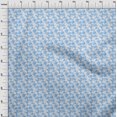 thumbnail image 4 of oneOone Viscose Chiffon Light Blue Fabric Abstract Sewing Material Print Fabric By The Yard 42 Inch Wide, 4 of 4