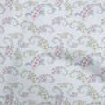 thumbnail image 1 of oneOone Georgette Viscose Light Blue Fabric Asian Paisley Sewing Craft Projects Fabric Prints By Yard 42 Inch Wide, 1 of 4