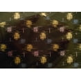 thumbnail image 4 of oneOone Cotton Silk Fabric Ikat Style Kasuri Printed Fabric 1 Yard 42 Inch Wide, 4 of 4