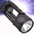 thumbnail image 2 of Feltree 6000mAh Rechargeable LED Flashlight, Dual-Head Super Bright Spotlight for Outdoor Camping Hunting Hiking, 2 of 8