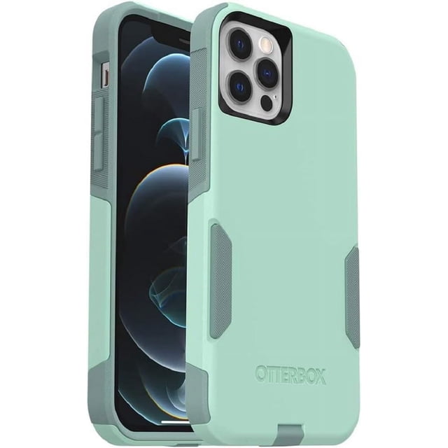 OtterBox Shockproof Back Cover Cell Phone Case for Apple iPhone 12/12 Pro, Ocean Way
