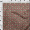 thumbnail image 2 of oneOone Polyester Lycra Fabric Leaves & Floral Block Print Sewing Fabric BTY 56 Inch Wide, 2 of 5