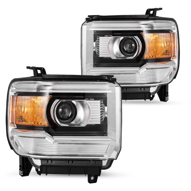 For 2014-2015 GMC Sierra 1500/15-19 2500 3500 Projector Headlight Assembly
