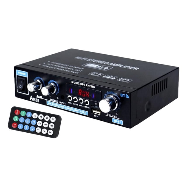 90W + 90W Audio Power for Car Home Garage Theater PA System US