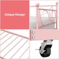 thumbnail image 4 of AKDSteel Metal Twin Daybed, Sofa Bed Frame with Steel Slat Support, Multifunctional Day Bed for Living Room, 4 of 8