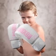 thumbnail image 4 of Lorpect Gants d'Entraînement de Boxe pour Hommes et Femmes, Gants de Boxe pour Garçons et Filles, Gants d'Entraînement Style Pro pour Femmes 6oz 8oz 10oz 1, 4 of 5