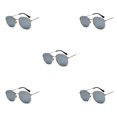 thumbnail image 2 of relayinert Fashionable Polarized Lens Small Square For Trendy Style Materials silver white silveC4 5Set, 2 of 6