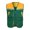 #311-Green, variant on Mineart Safety Vest for Men Reflective Hi Vis Zip Up Work Waistcoat Multi Pocket for Outdoor Working