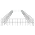 thumbnail image 2 of vidaXL Gabion Raised Bed Galvanised Steel 500x100x20 cm, 2 of 4