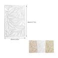 thumbnail image 3 of Creative Rectangle PVC Placemat with Gold Foil, Heat- and Leaf-shaped Design, Perfect for Dining Table, Tea Cup, Western-style Dinner Mat, 3 of 8