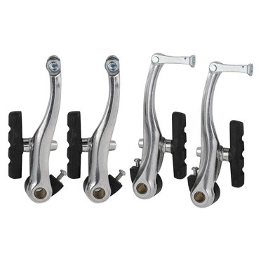 2Pair V Brake Universal Bicycle V Brake Mountain Bike V Brakes Clamp Set with Brake Pads